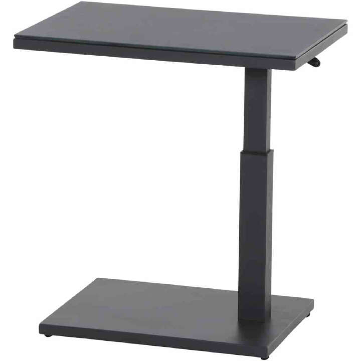 SIENA GARDEN Toreno Lifttisch 60x40 matt anthrazit